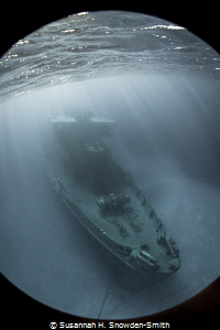 "Just Beneath The Surface"  Light rays stream down onto t... by Susannah H. Snowden-Smith 